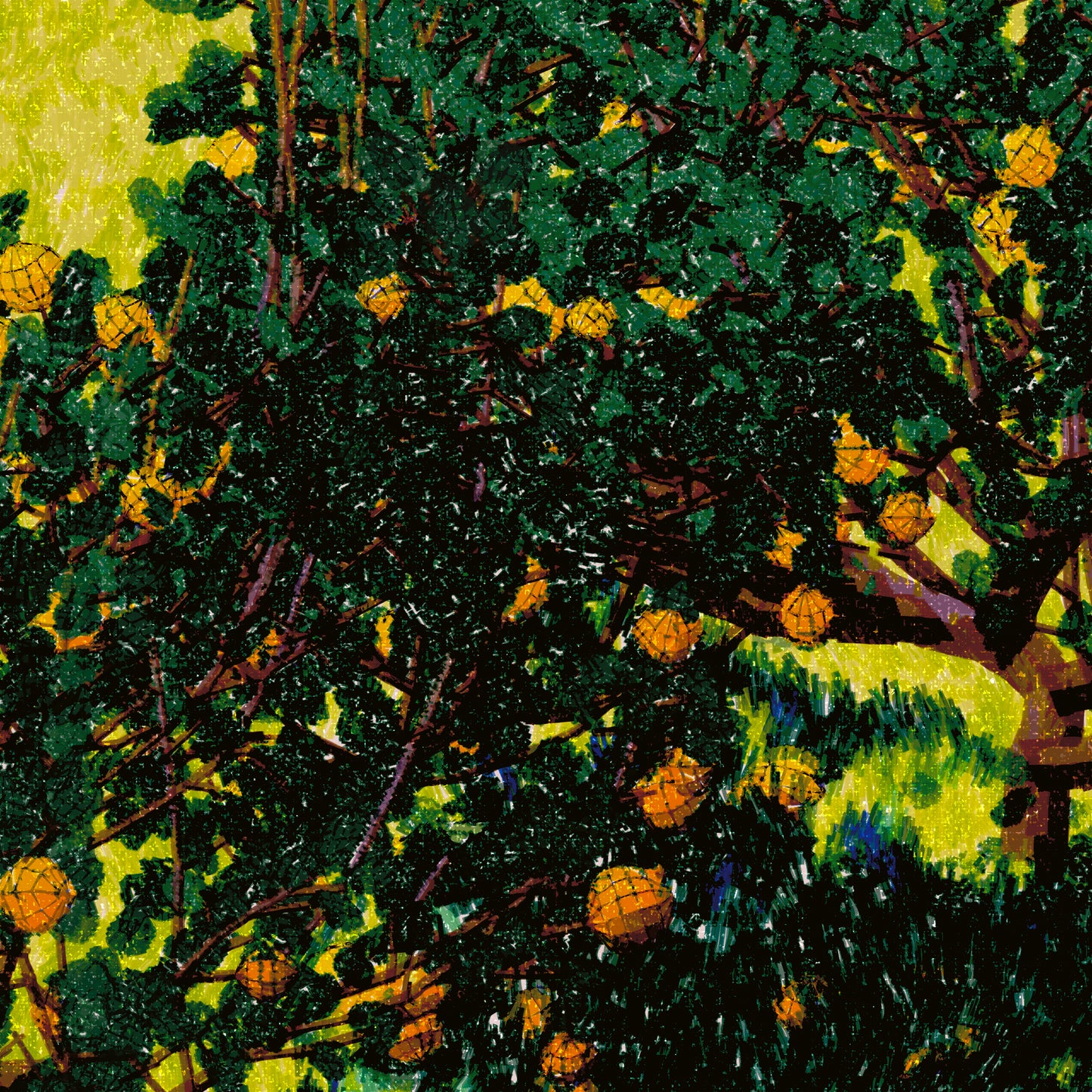 Old Grove #7 Digital Original