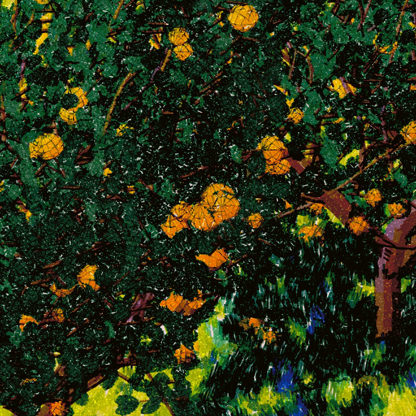 Old Grove #9 Digital Original