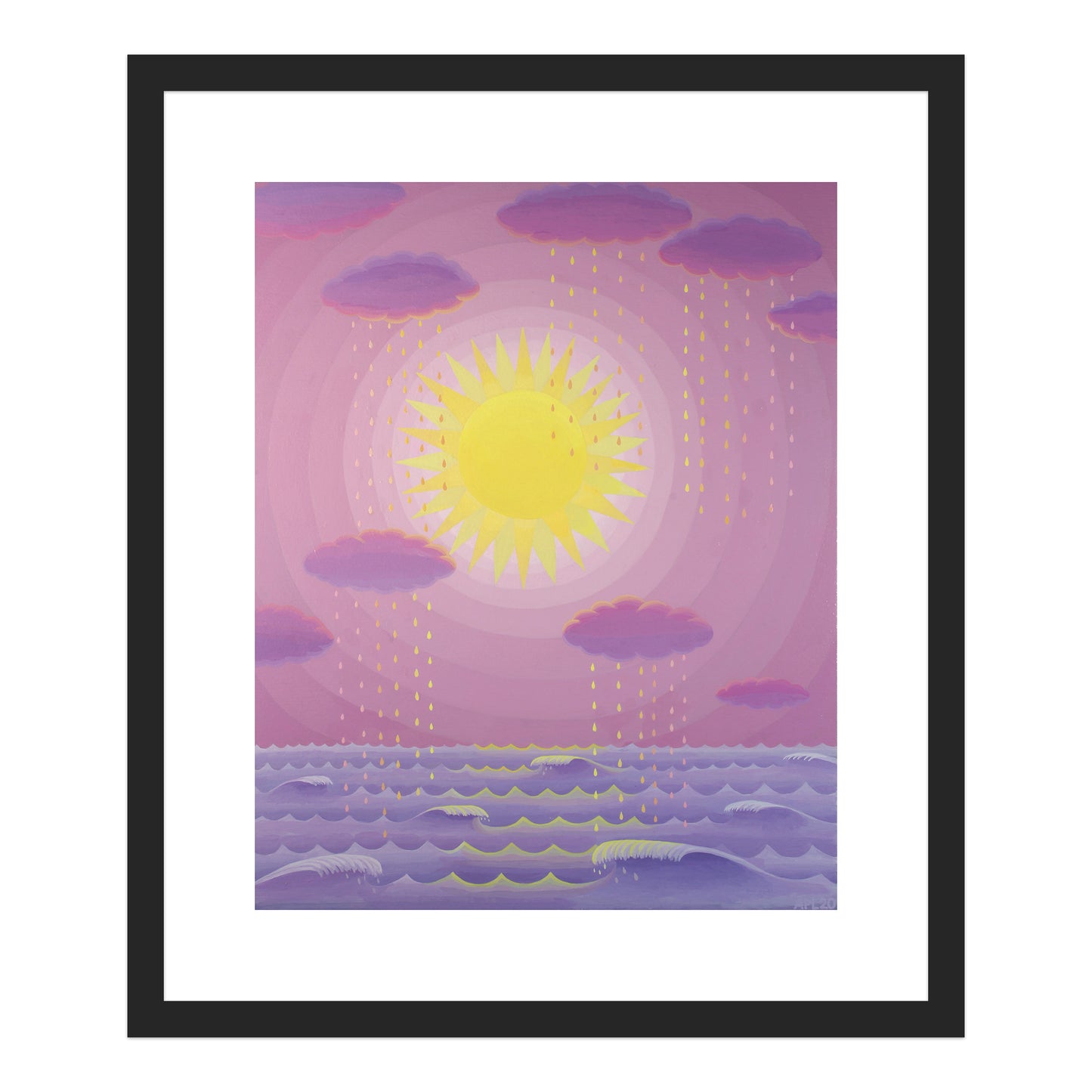 Lavender Seascape