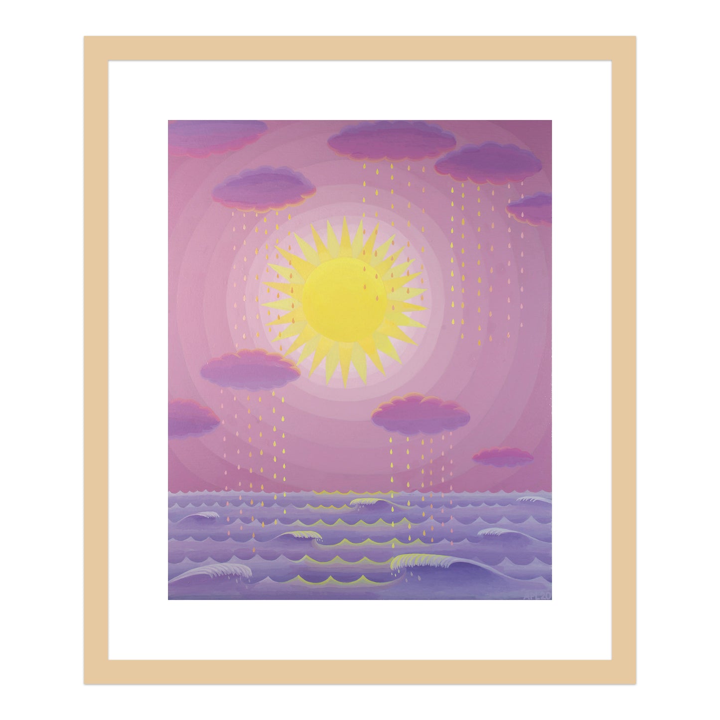 Lavender Seascape