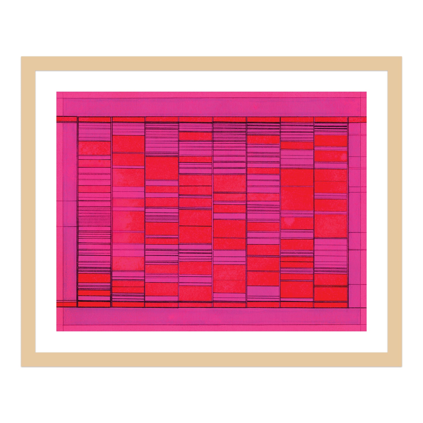 Generator (pink grids) 1