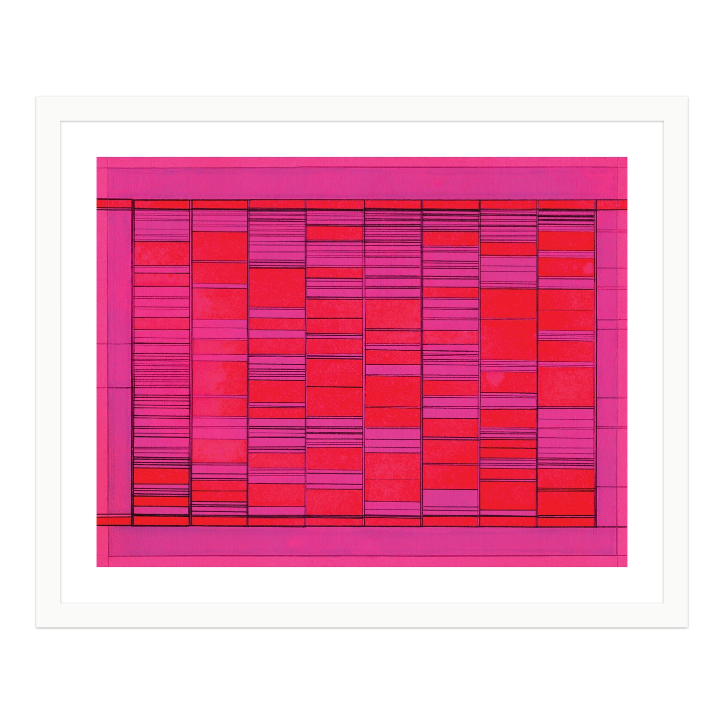 Generator (pink grids) 1